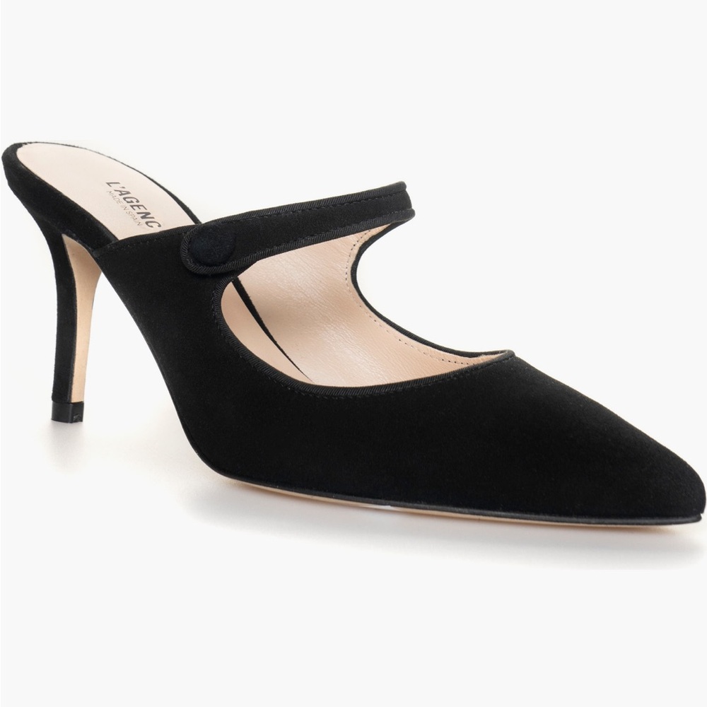 L’AGENCE Stella pointed toe mule